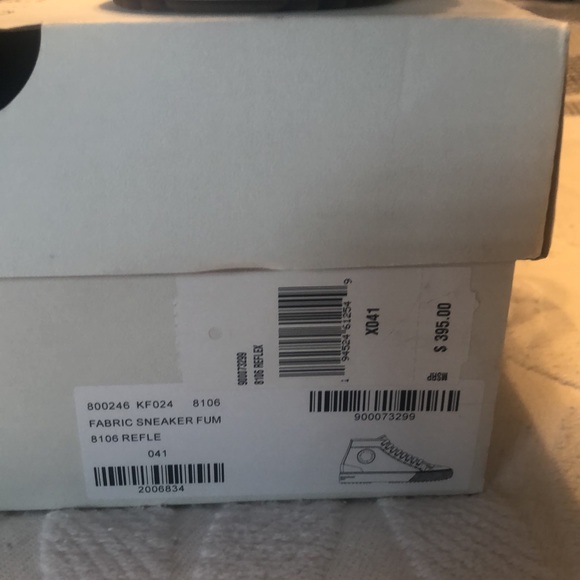 Stella McCartney silver high tops in excellent used condition - Picture 5 of 5